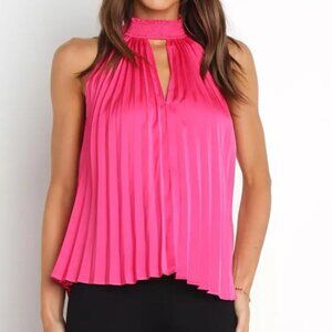 Petal and Pup Halter Sleeveless Pink Top Andrea, size 2
